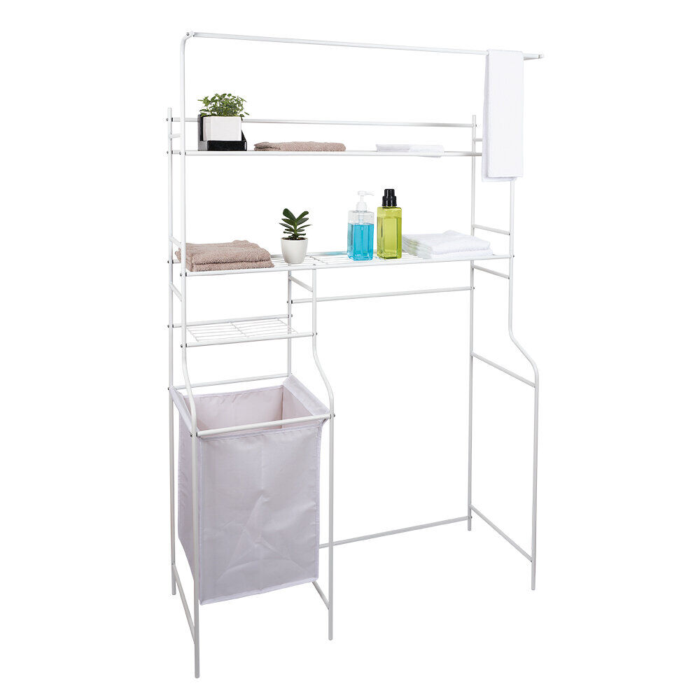 Rangement pour buanderie blanc