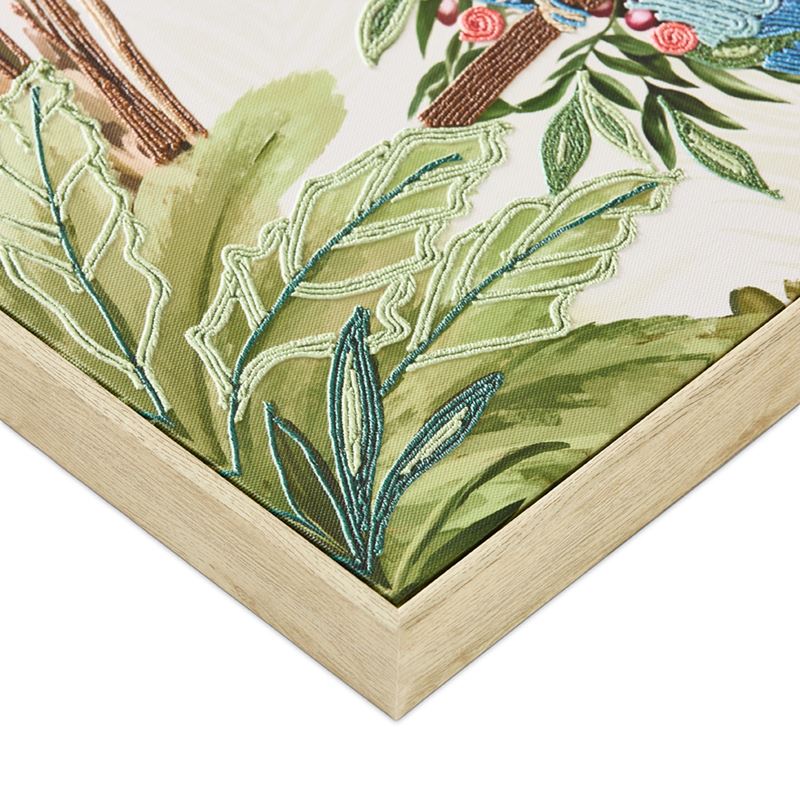 Jungle Blue Toucan Canvas