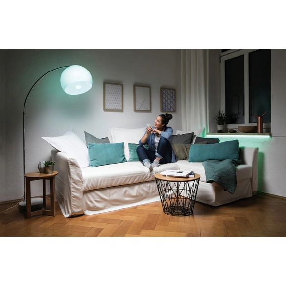 LED-Lampe »LED Retrofit RGBW lamps with remote control«, 2700 K, 9,7 W, weiß