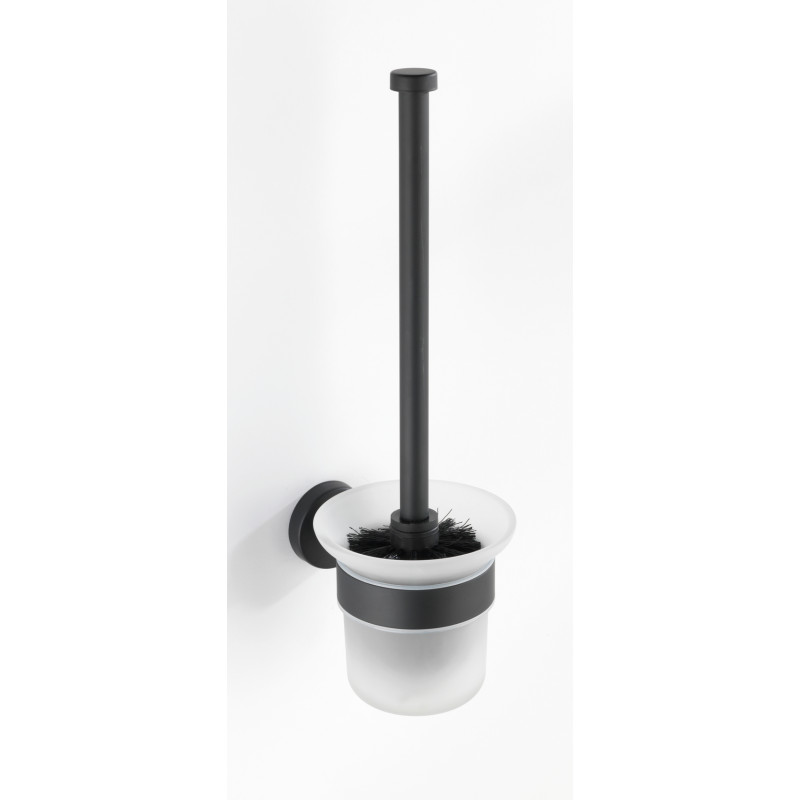 Brosse de toilette Bosio noire mate WENKO