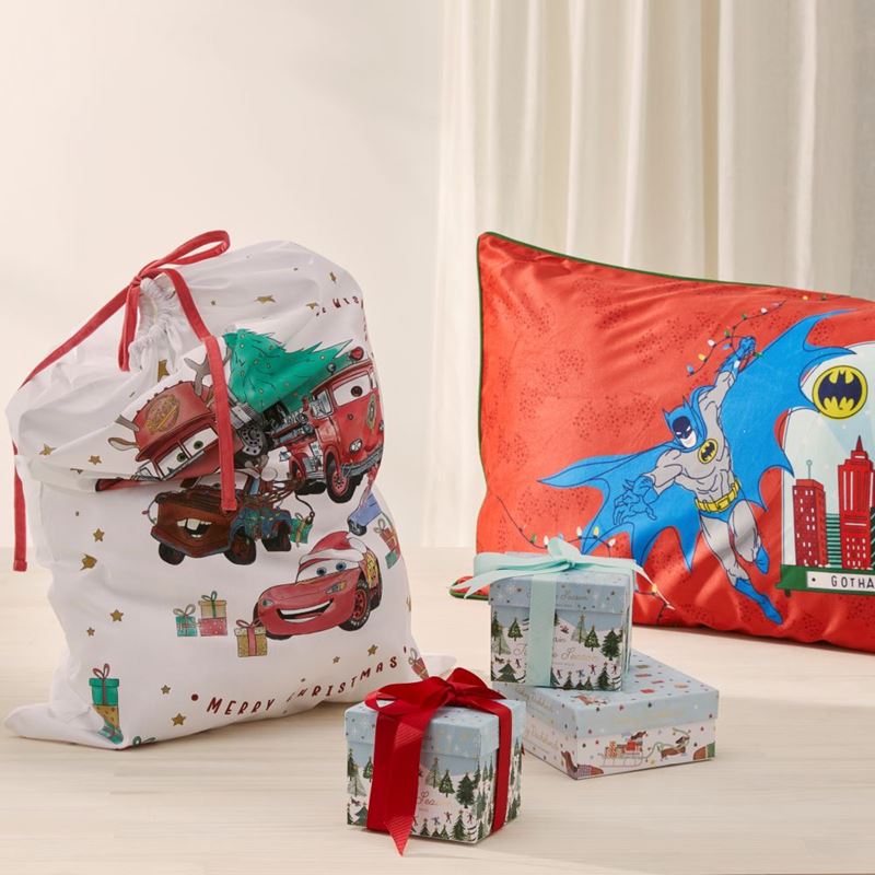 Disney Pixar Cars Christmas Santa Sack