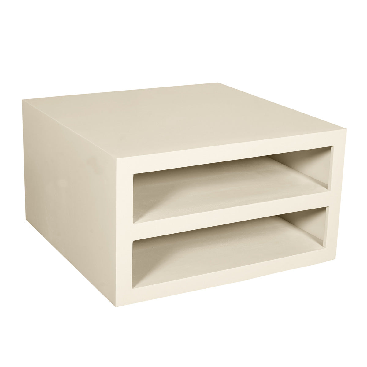 StarFurn Salontafel Brussel - Zandkleur Hout - 80x80x40cm