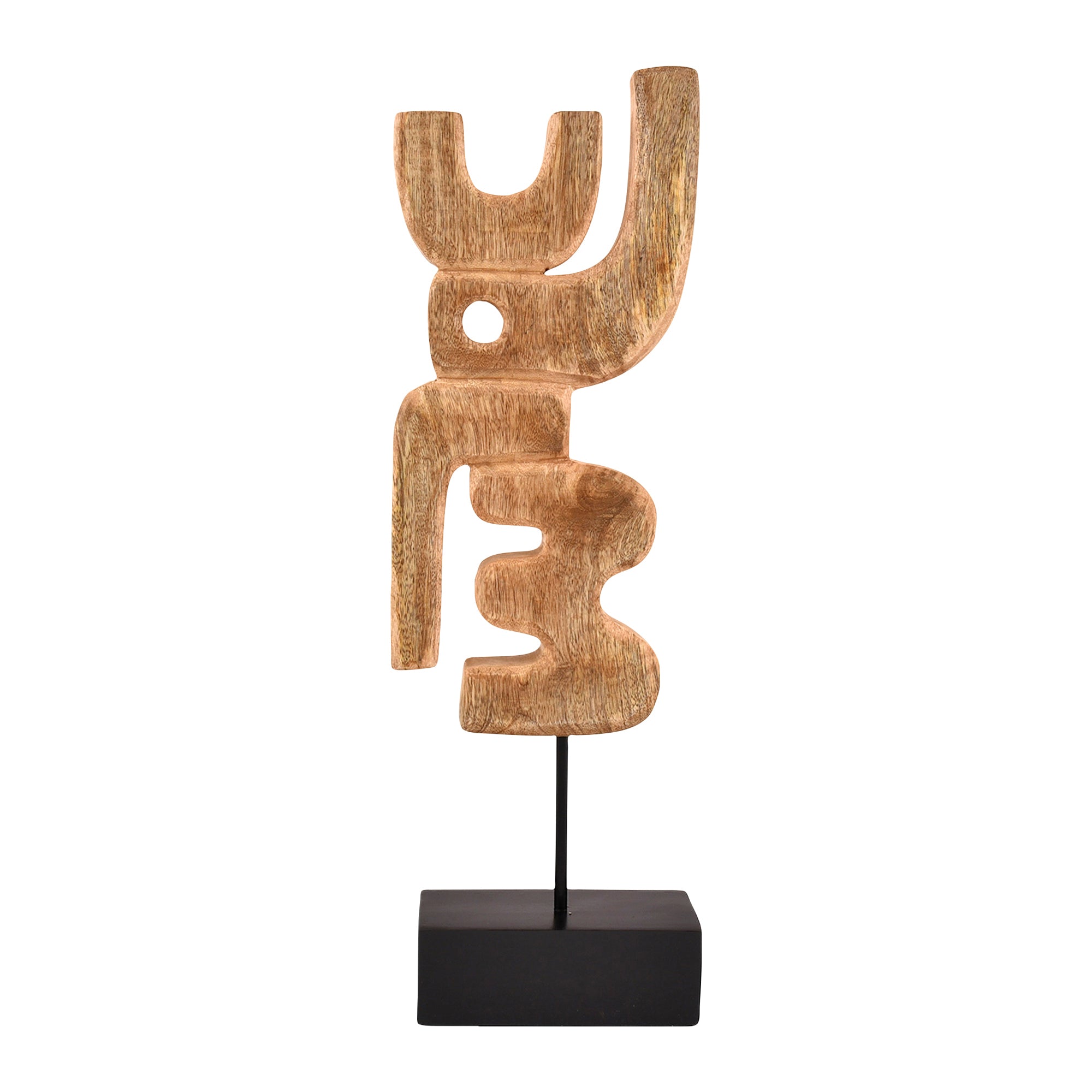 by fonQ Structure Ornament H 57,5 cm - Naturel