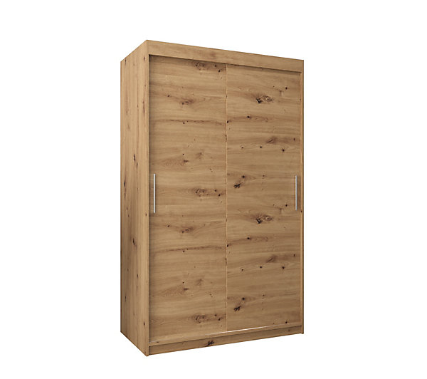 Armoire TOKYO à portes coulissantes H. 200 x L. 120 x P. 62, 2 portes