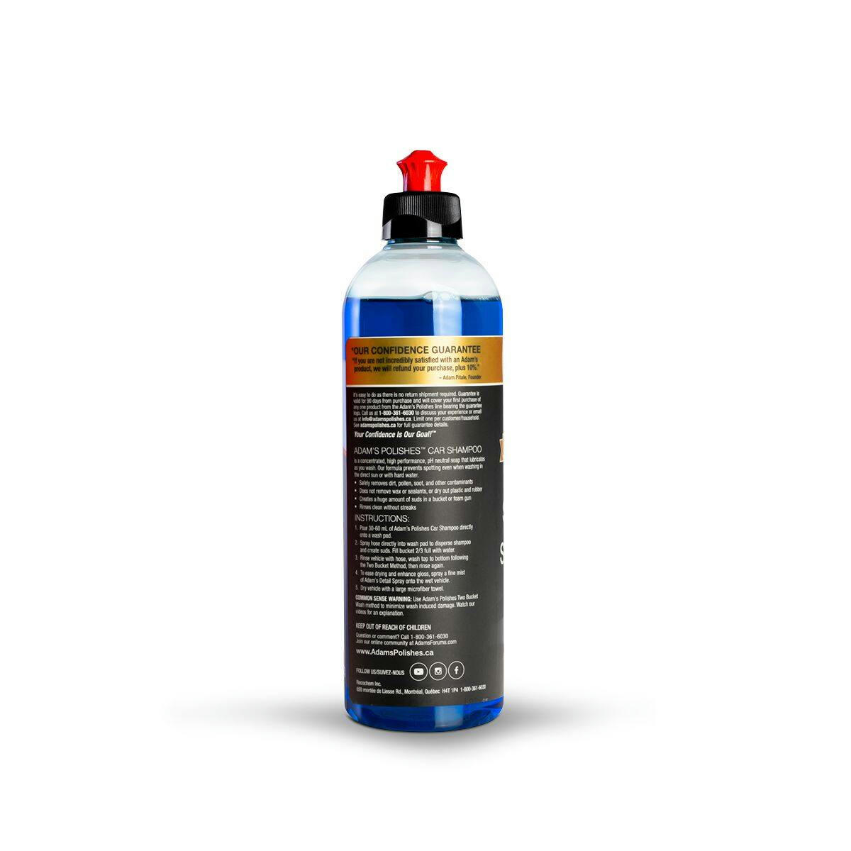 Adam's Polishes Car Wash Shampoo, 473-mL