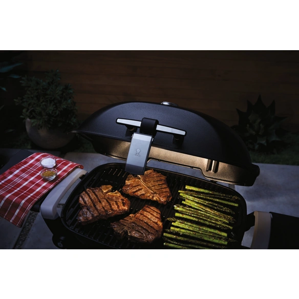 Grill-Licht, LED, silberfarben