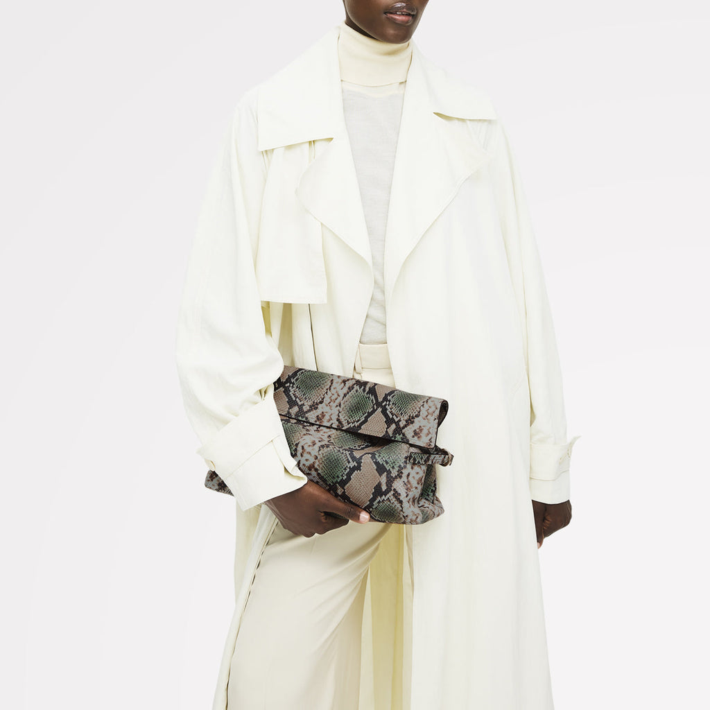 Fleet Street - Large Flapover Clutch Bag