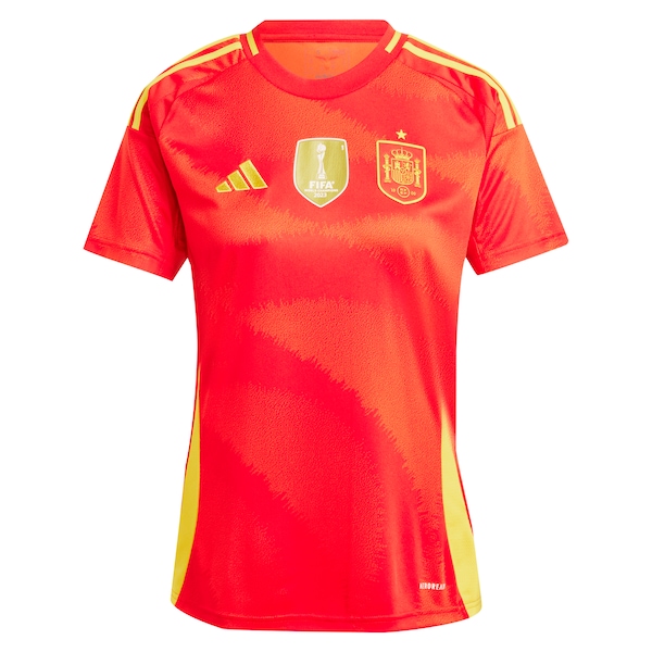 Spain National Team adidas Women's 2024 Home Replica Jersey - Scarlet