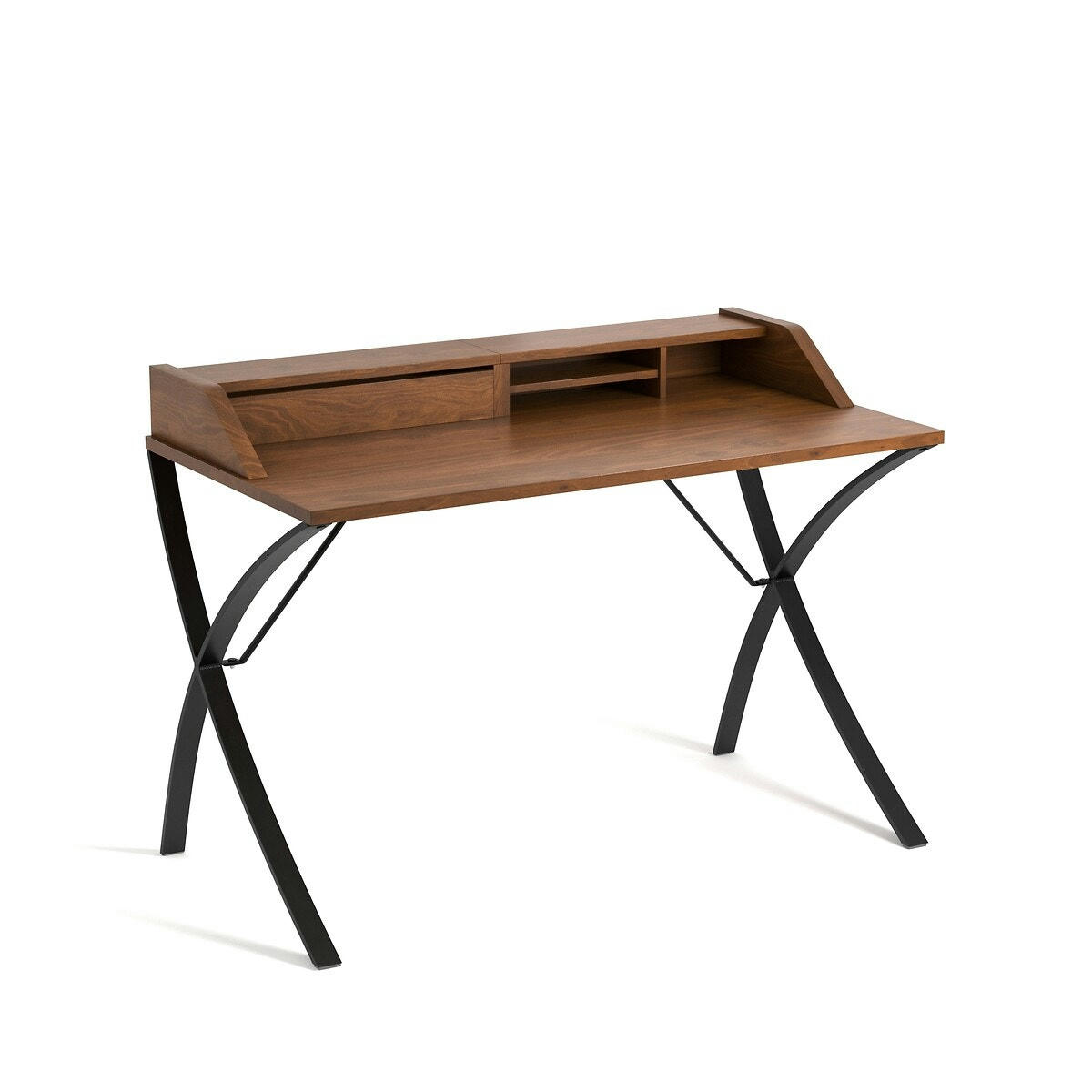 Bureau secrétaire plaqué noyer, Epitre
