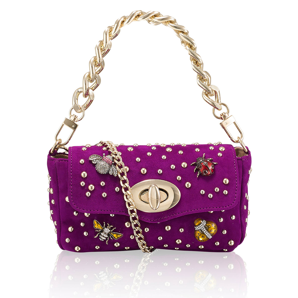 Russell & Bromley HUMBUG Bug Embellished Mini Bag