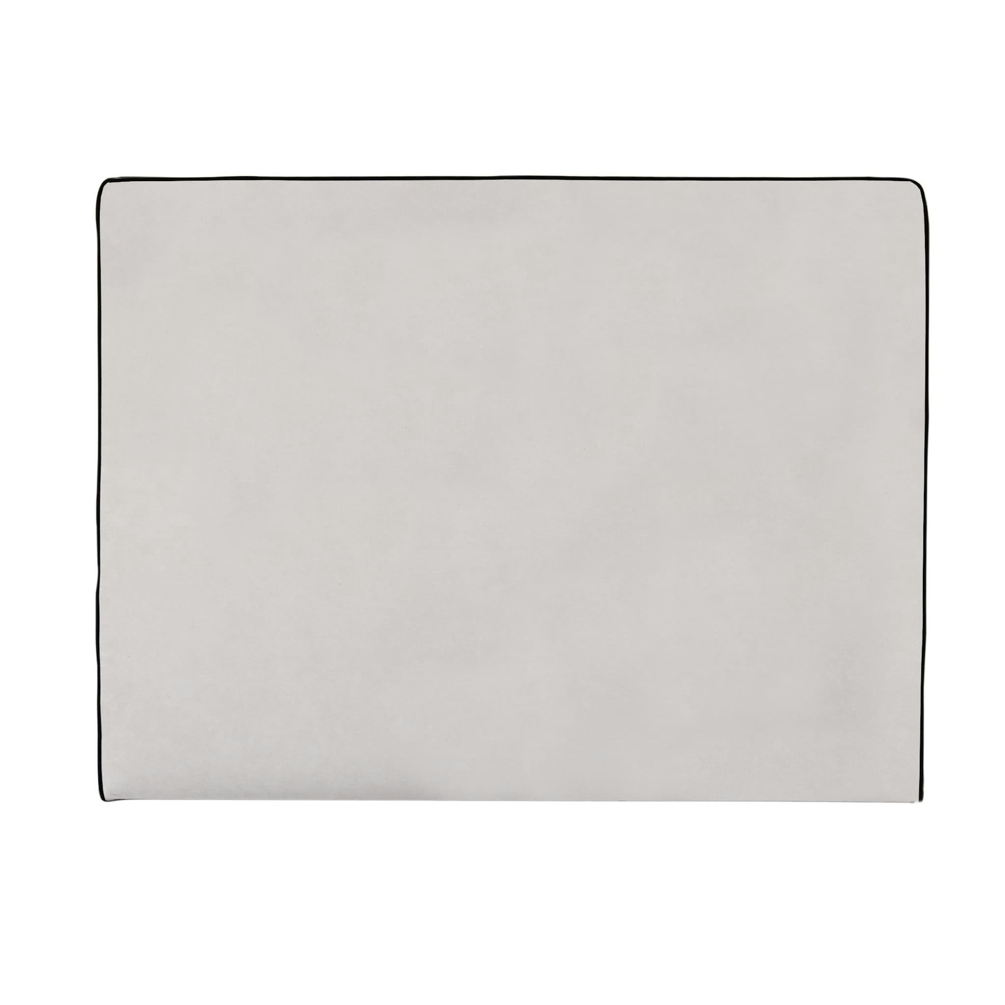 - Tête de lit en tissu beige 190 cm