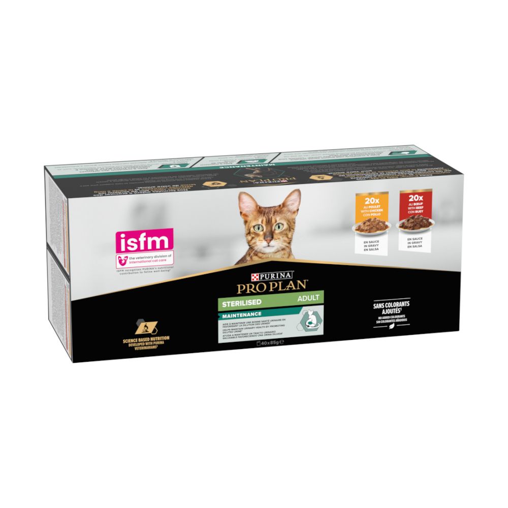 PURINA PRO PLAN Sterilised Adult 40 x 85g