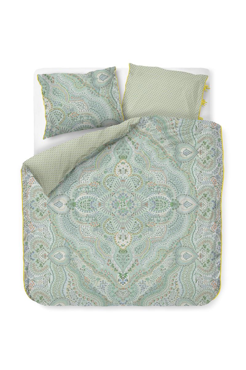 Pip Studio dekbedovertrek Alfombra - 260x200/220 cm - licht blauw