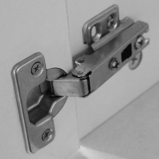 NNEVL Desk with Drawer and Cabinet White 100x40x73 cm