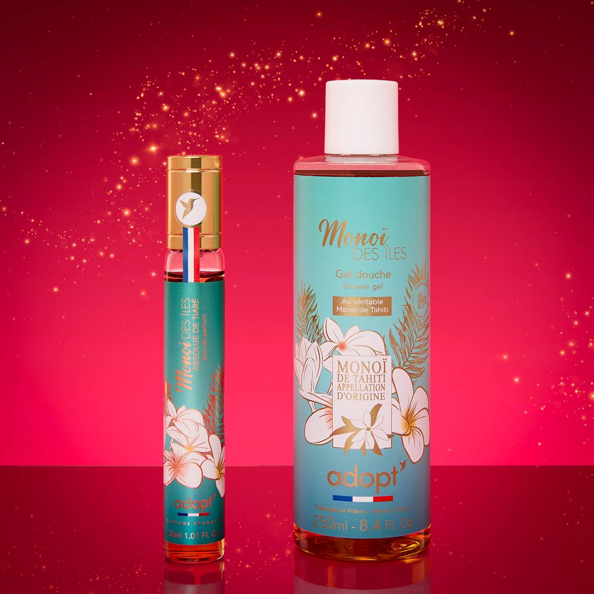 Monoi des ilesCOFFRET 30ML   GEL DOUCHE 250 ML