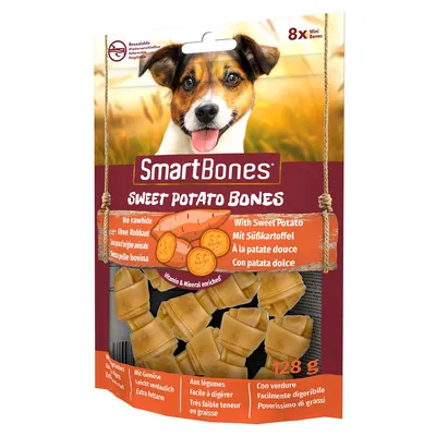 SmartBones Sweet Potato Bones for Small Dogs