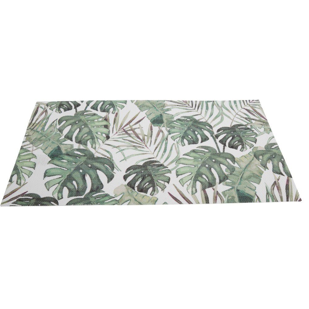 Set de table rectangulaire plastique motif (2 modèles)