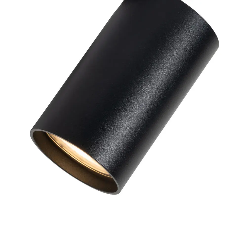 Qazqa inbouwspot chels zwart gu10