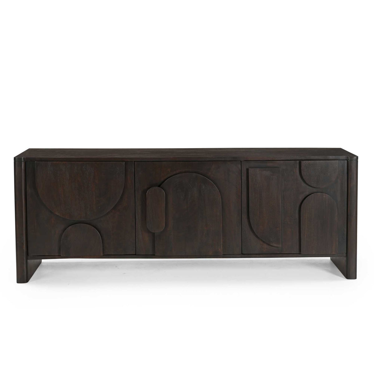 Starfurn Tv-meubel Zana - Donkerbruin Hout - 150x40x55cm
