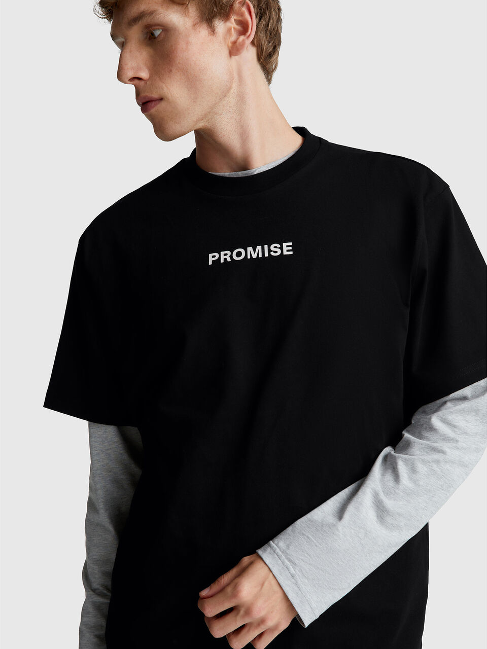 Oversized fit t-shirt with print