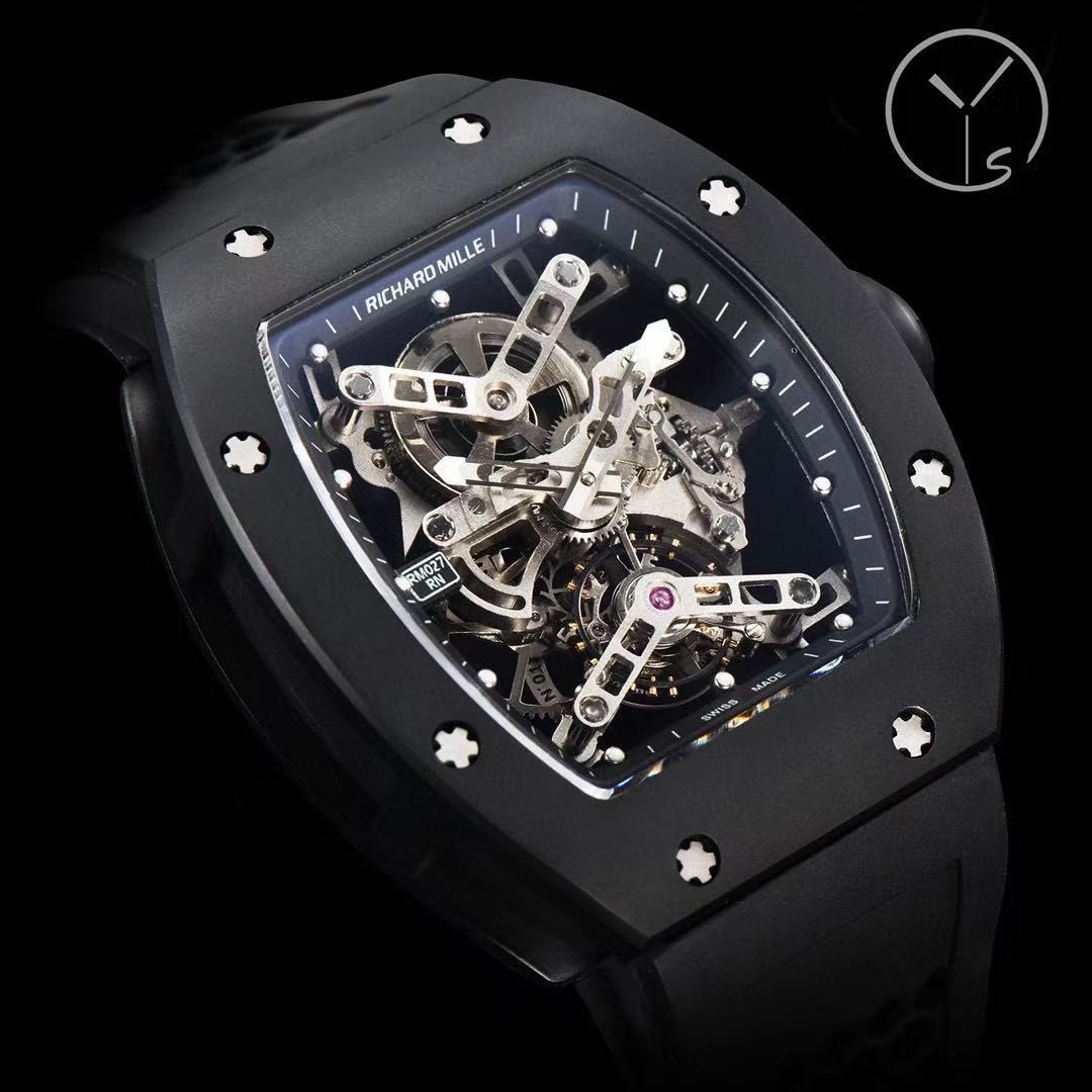 Richard Mille RM 027 Rafael Nadal Tourbillon Carbon Watch -14