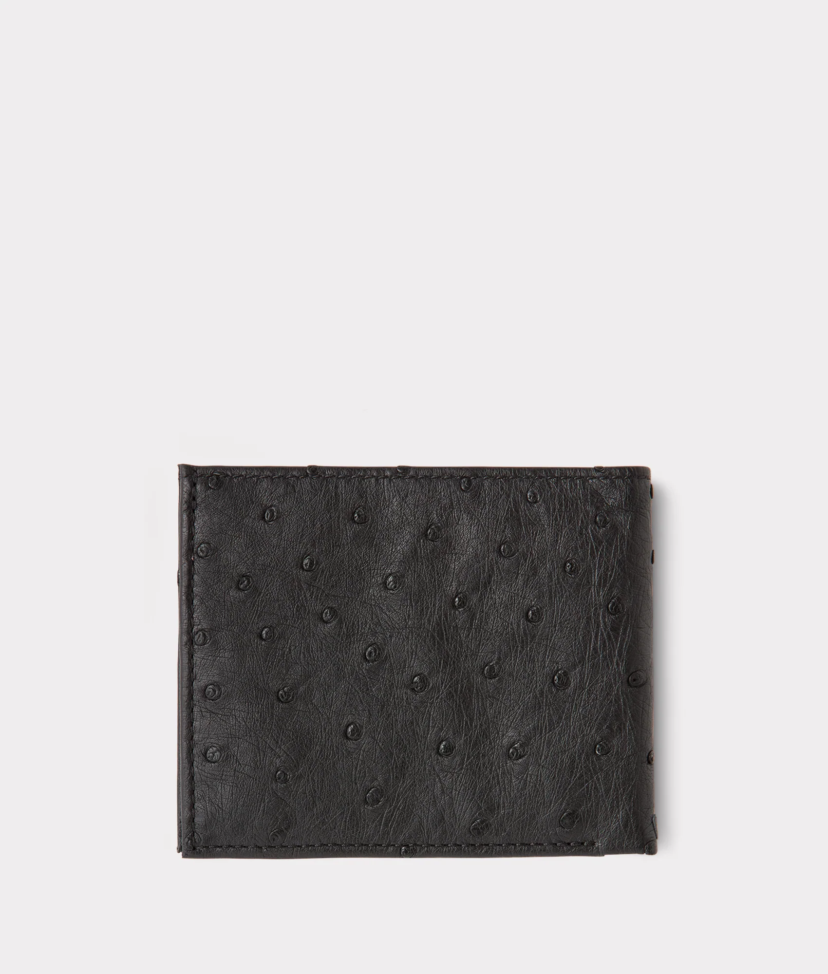 Hipster Wallet – Ostrich - Black