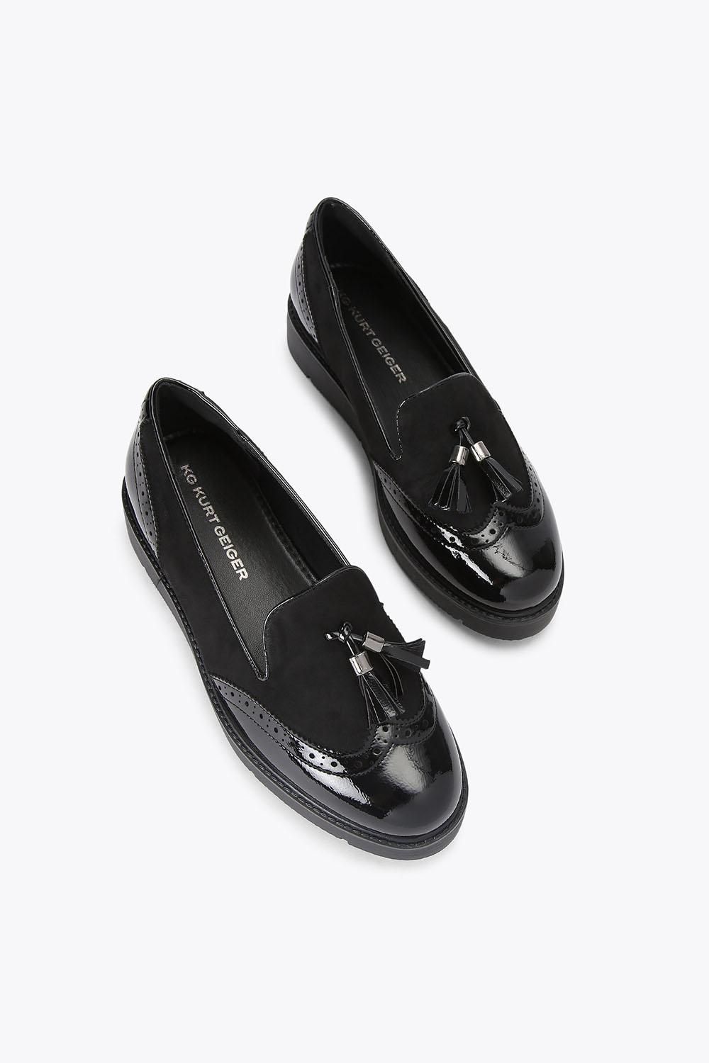 KG Kurt Geiger Morly Slip On' Patent Flats