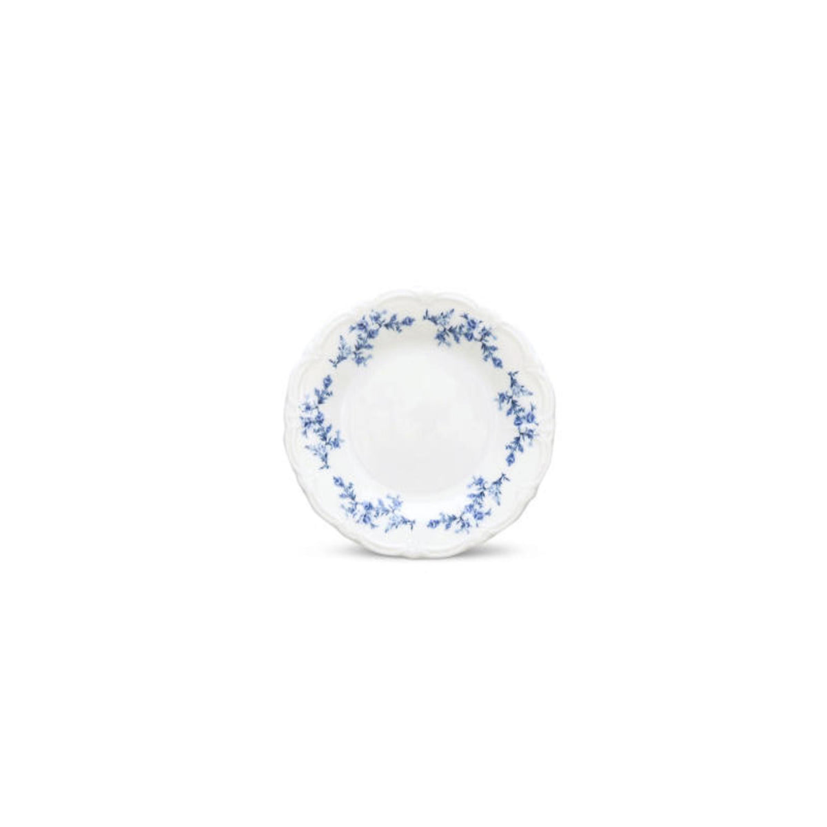 Bonbistro - Plat bord 16cm blue flower Retro - Set van 6