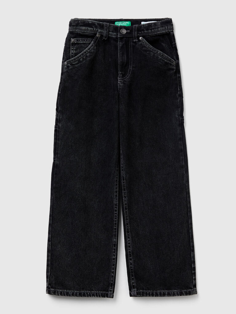Worker style jeans