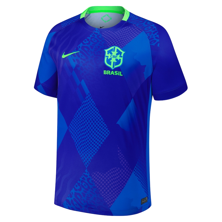 Brazil National Team Nike 2025/26 Away Replica Jersey - Blue
