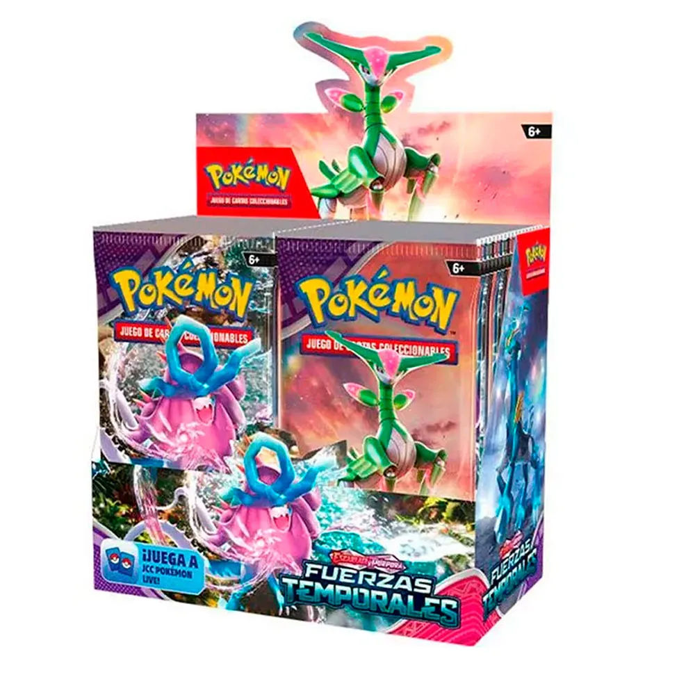 Pokemon Trading Card Game Scarlet&Violet-Temporal Forces Trading cards spanish 36 Packs