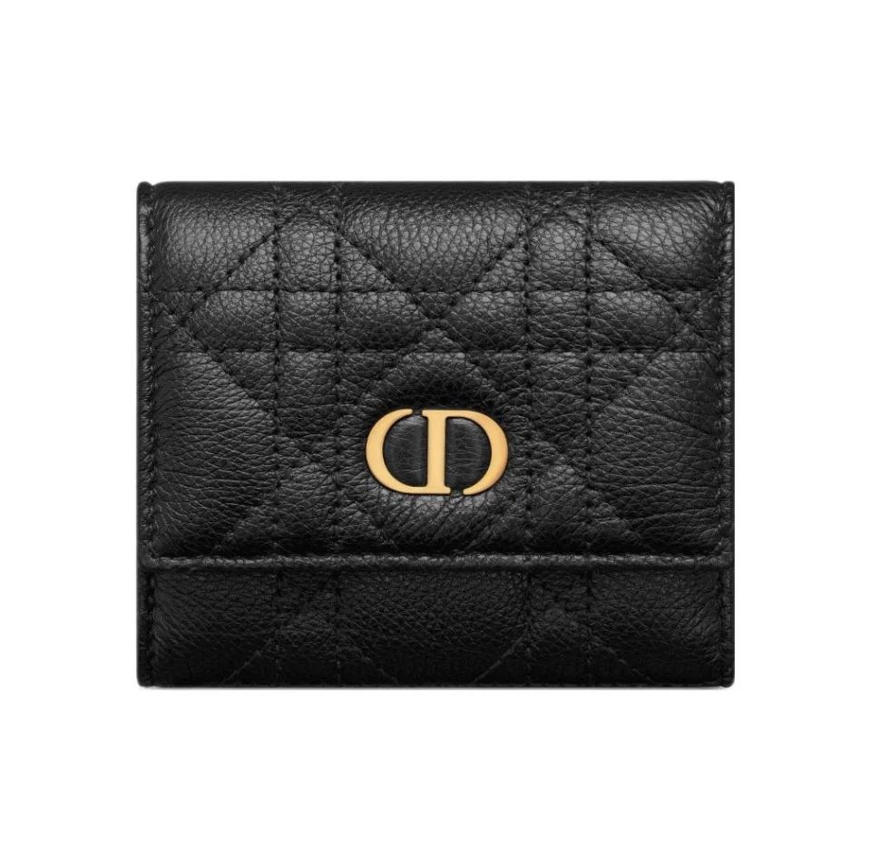 Dior Button Wallet