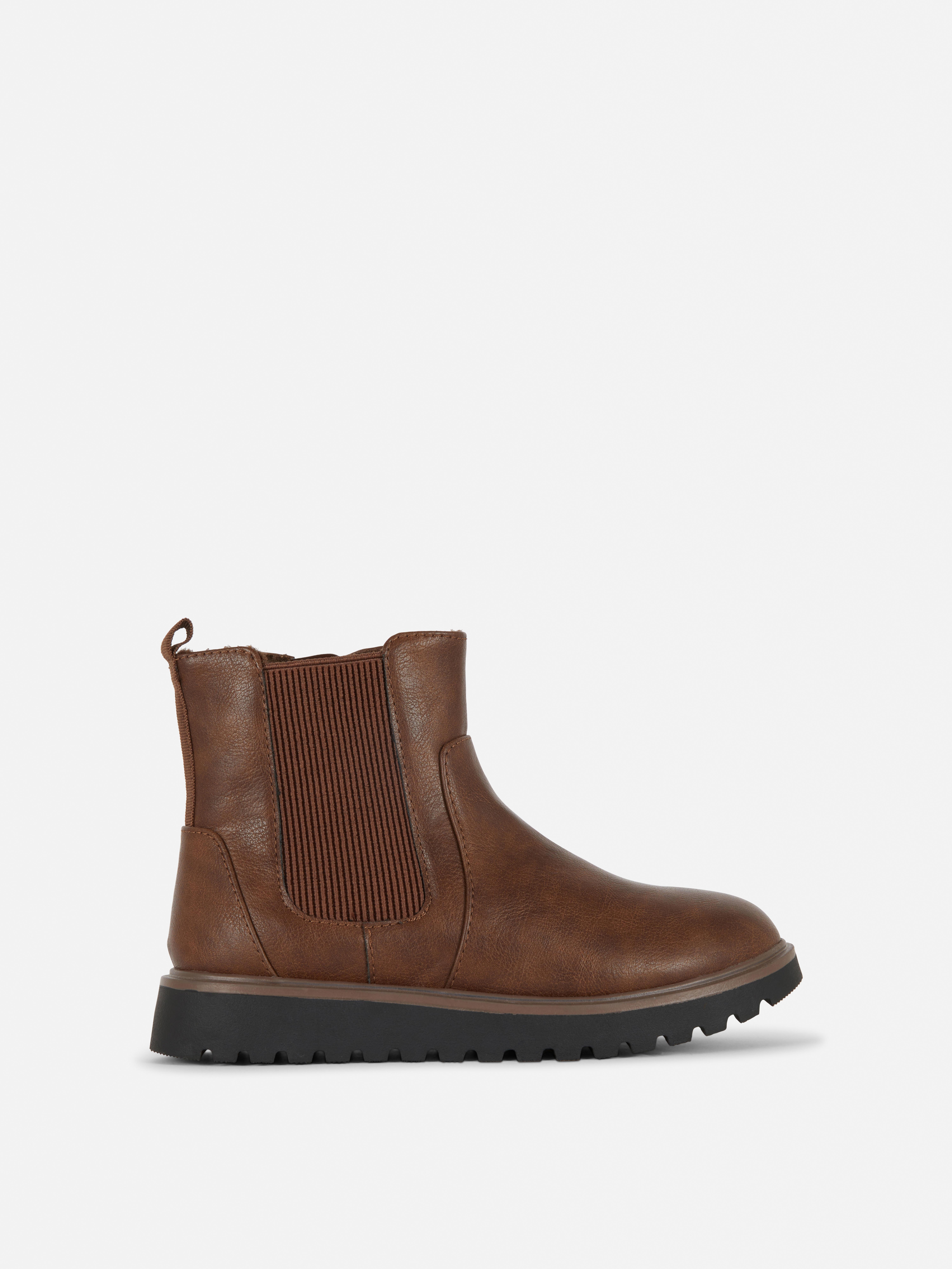 Zip-Up Chelsea Ankle Boots