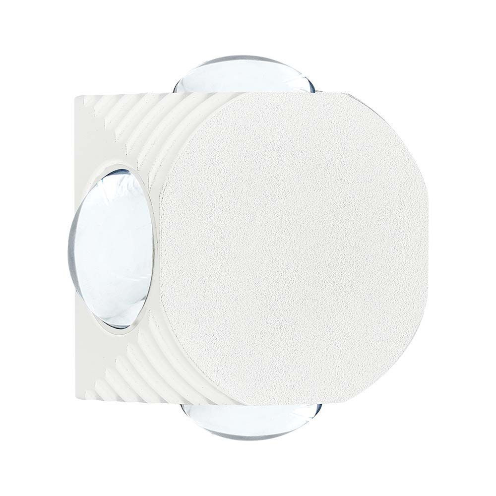 Kinkiet zewnętrzny VT-2544 3000K biały LED 4x4W 390lm IP54 V-TAC