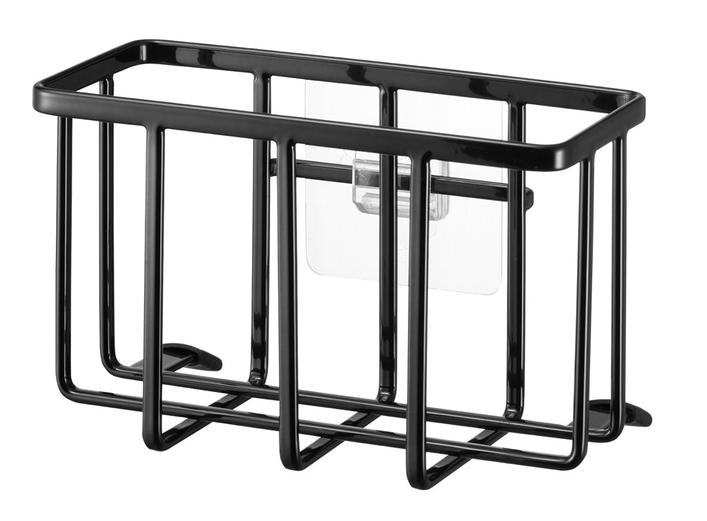 Yamazaki Zelfklevend Gootsteen/Wastafel Mandje - S - Tower - Zwart