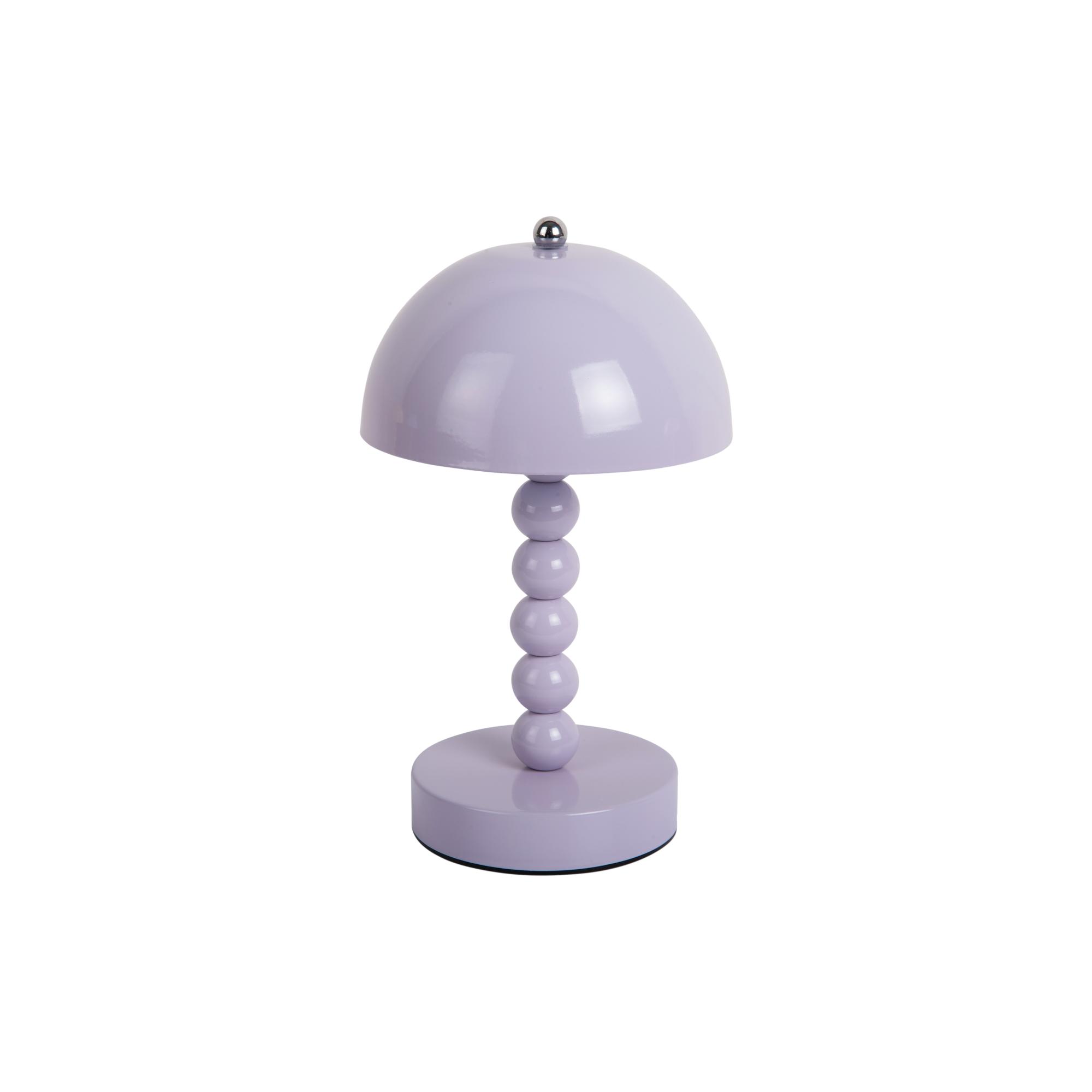 Leitmotiv tafellamp Bubbles LED - paars - 16x16x27.5cm - Paddenstoellamp