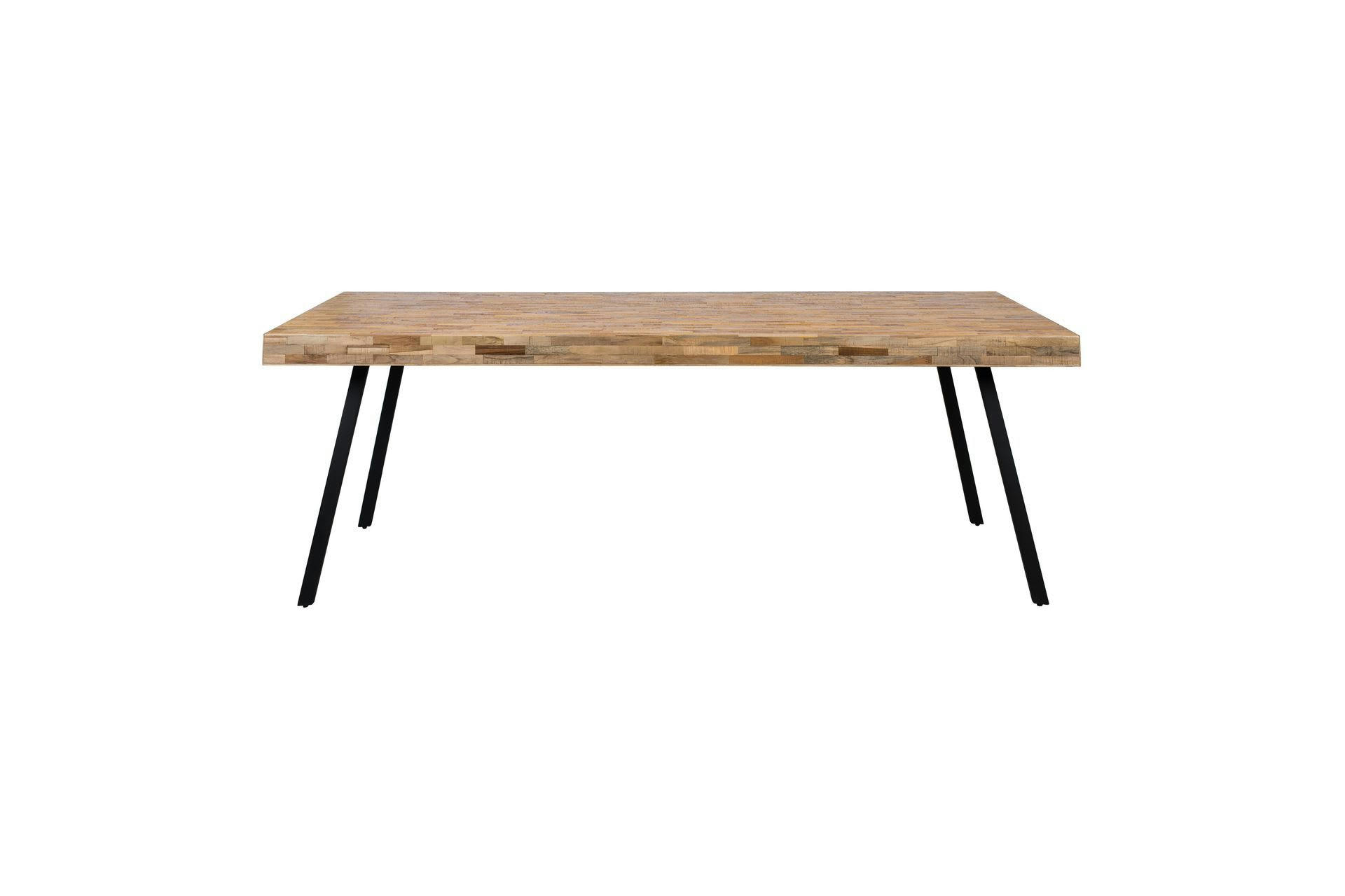 SURI - Table 220x100cm en bois beige