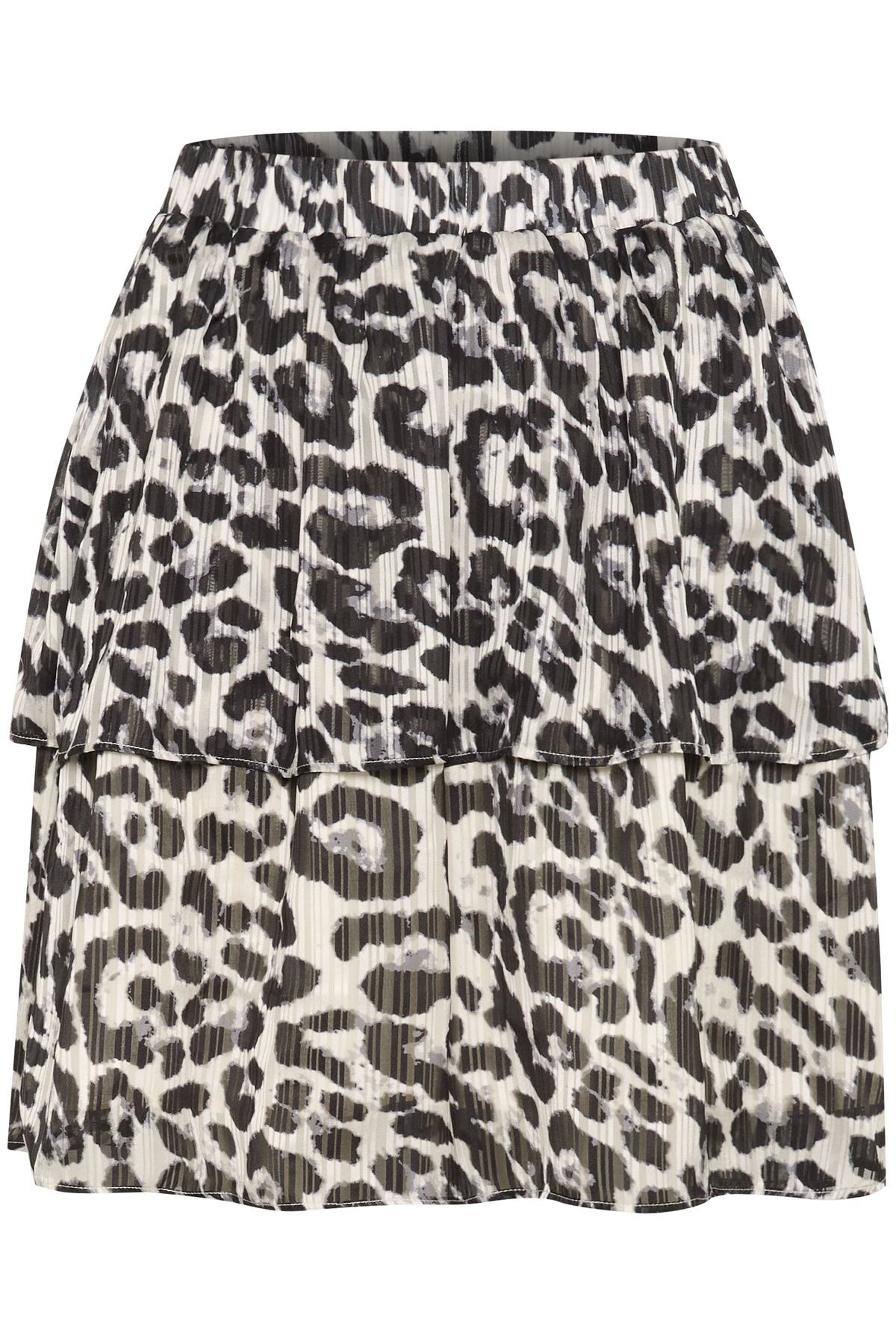 Kaffe KAsepia Elastic Waist Tiered Skirt