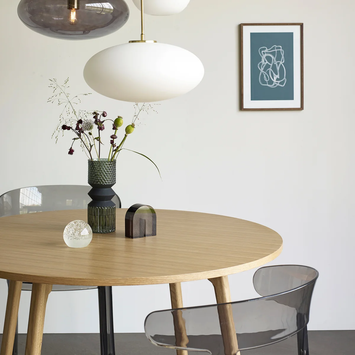 Hübsch Interior - Ground Esstisch, Ø 115 cm, Eiche