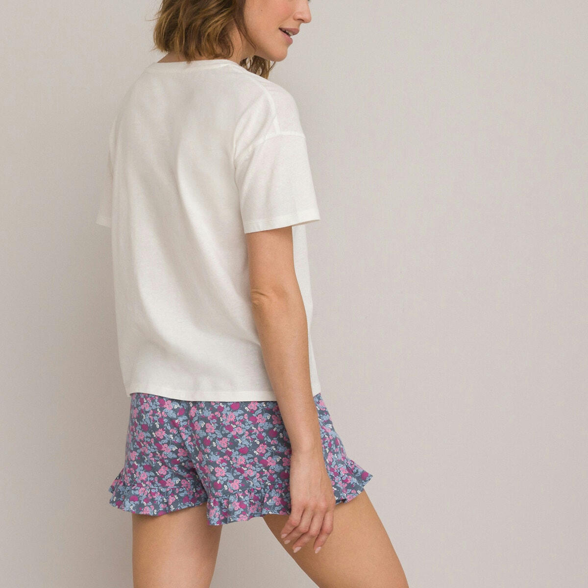 Pyjashort en pur coton