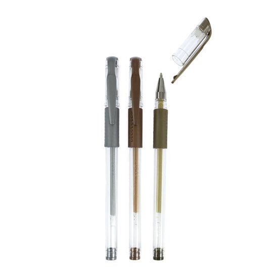 Metallic Gel Pens 3 Pack