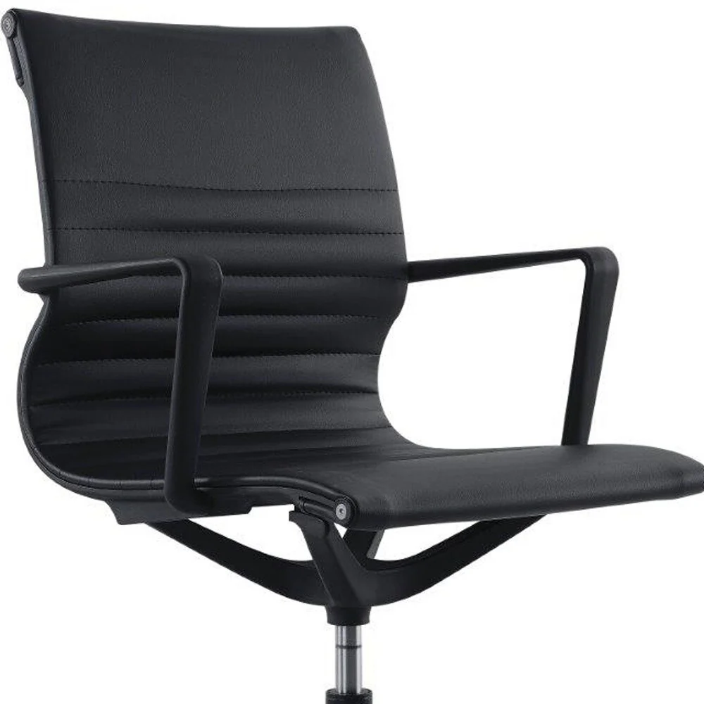 23.8 x 20.8 x 35.8 Black Vinyl Flex Tilt Chair