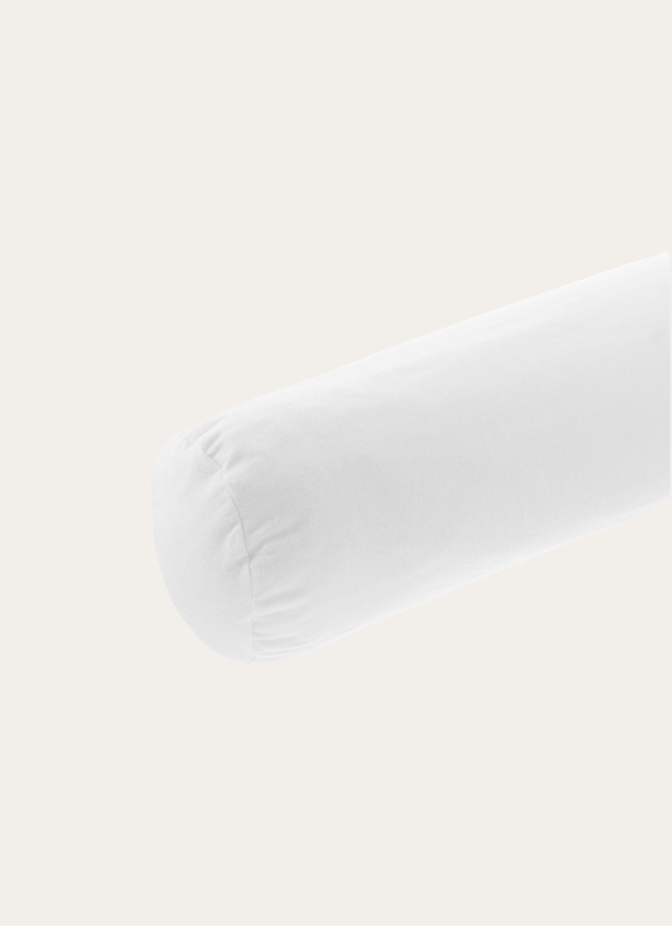 SOUS-TAIE DE TRAVERSIN EN COTON 220GR BLANC