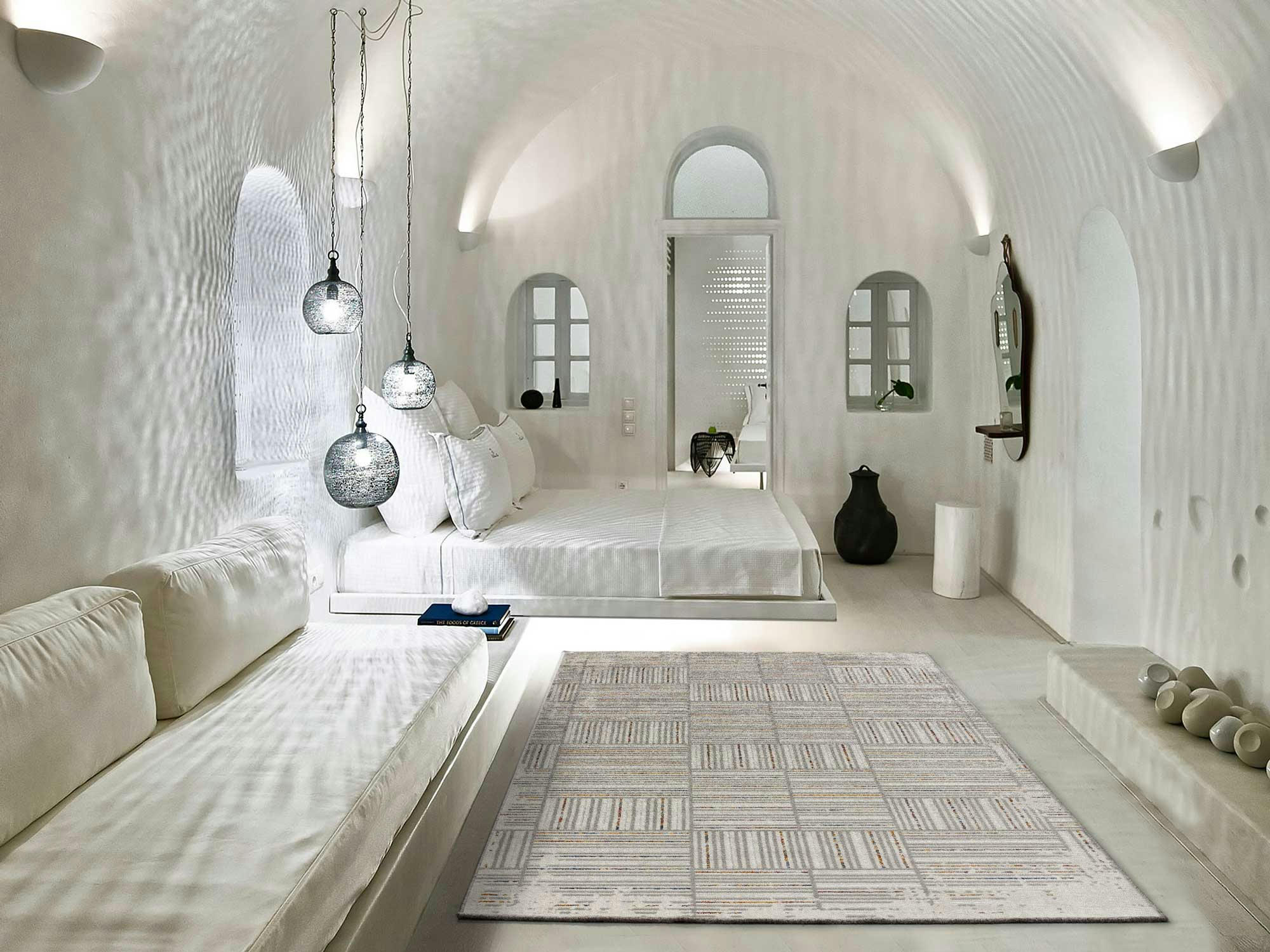 PIXIE - Tapis ethnique vintage multicolore, 133X190 cm