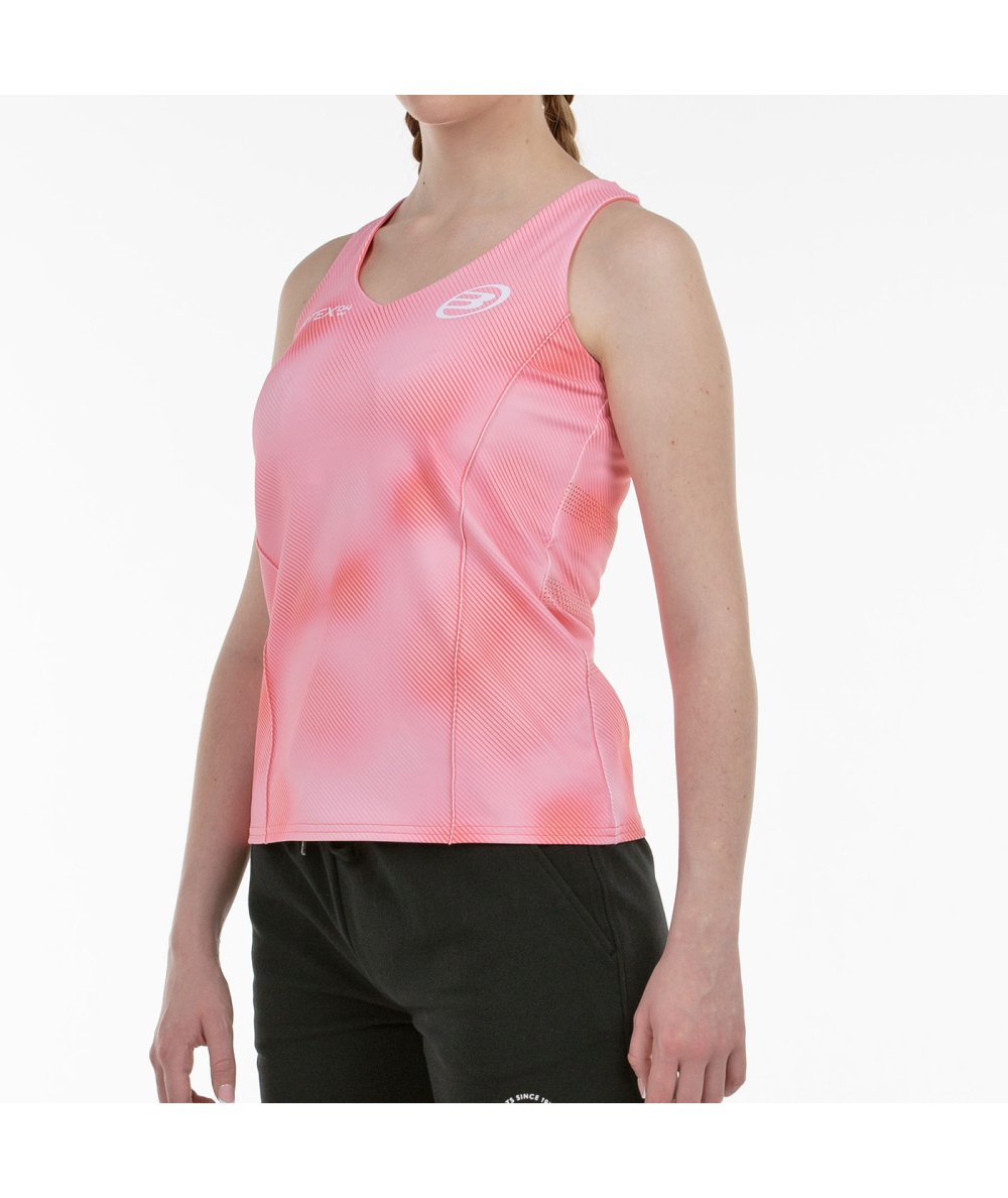 CAMISETA BULLPADEL DELFI 25V CHICLE