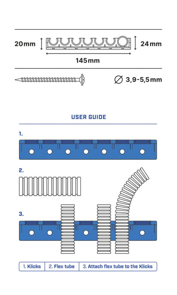 FESTEPLATE SELVKLEBENDE 10 STK