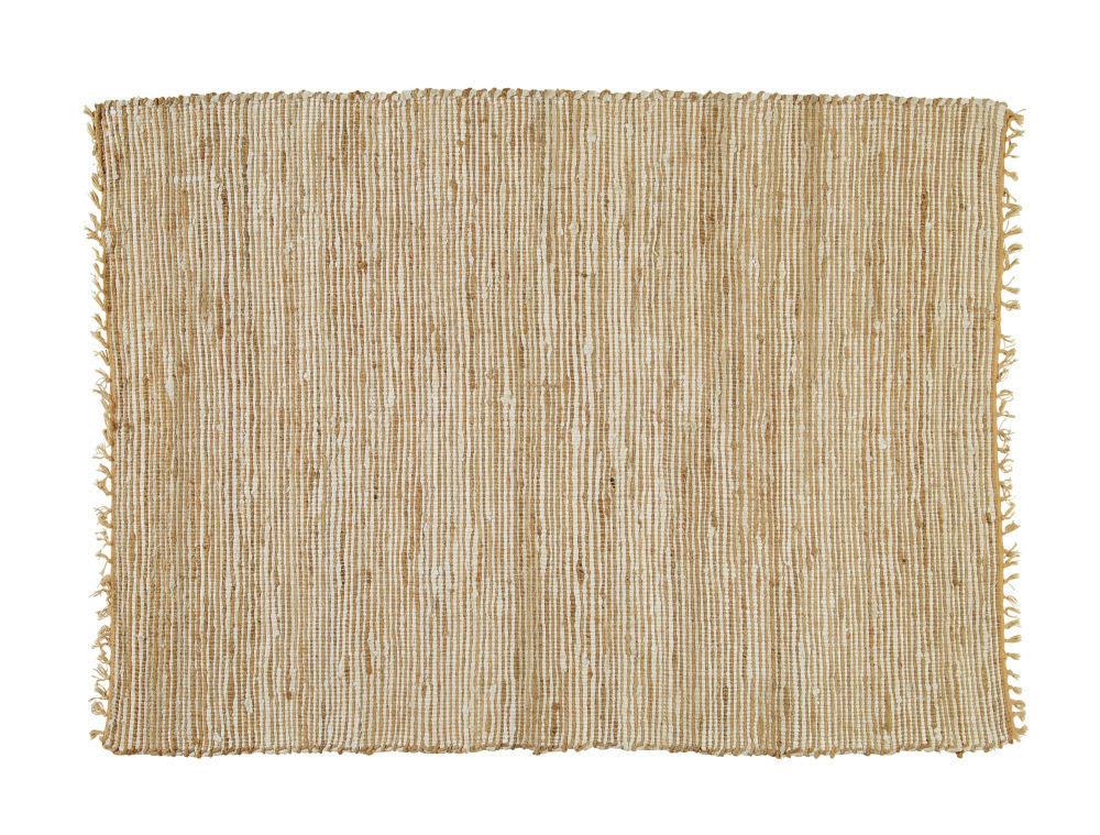LODGE - Tapis en jute et coton recyclé 160x230