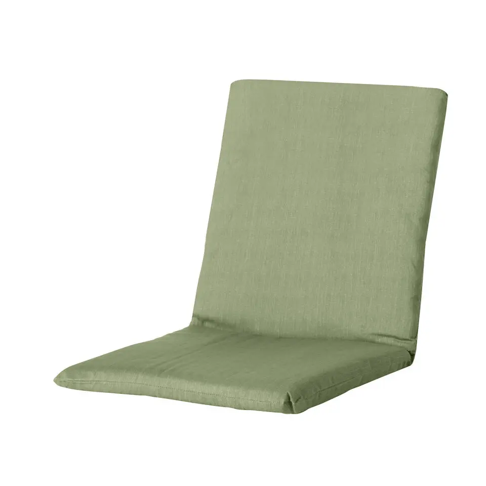 Madison - Stapelstoelkussen Basic - Groen - 97x49x3cm - Set van 4