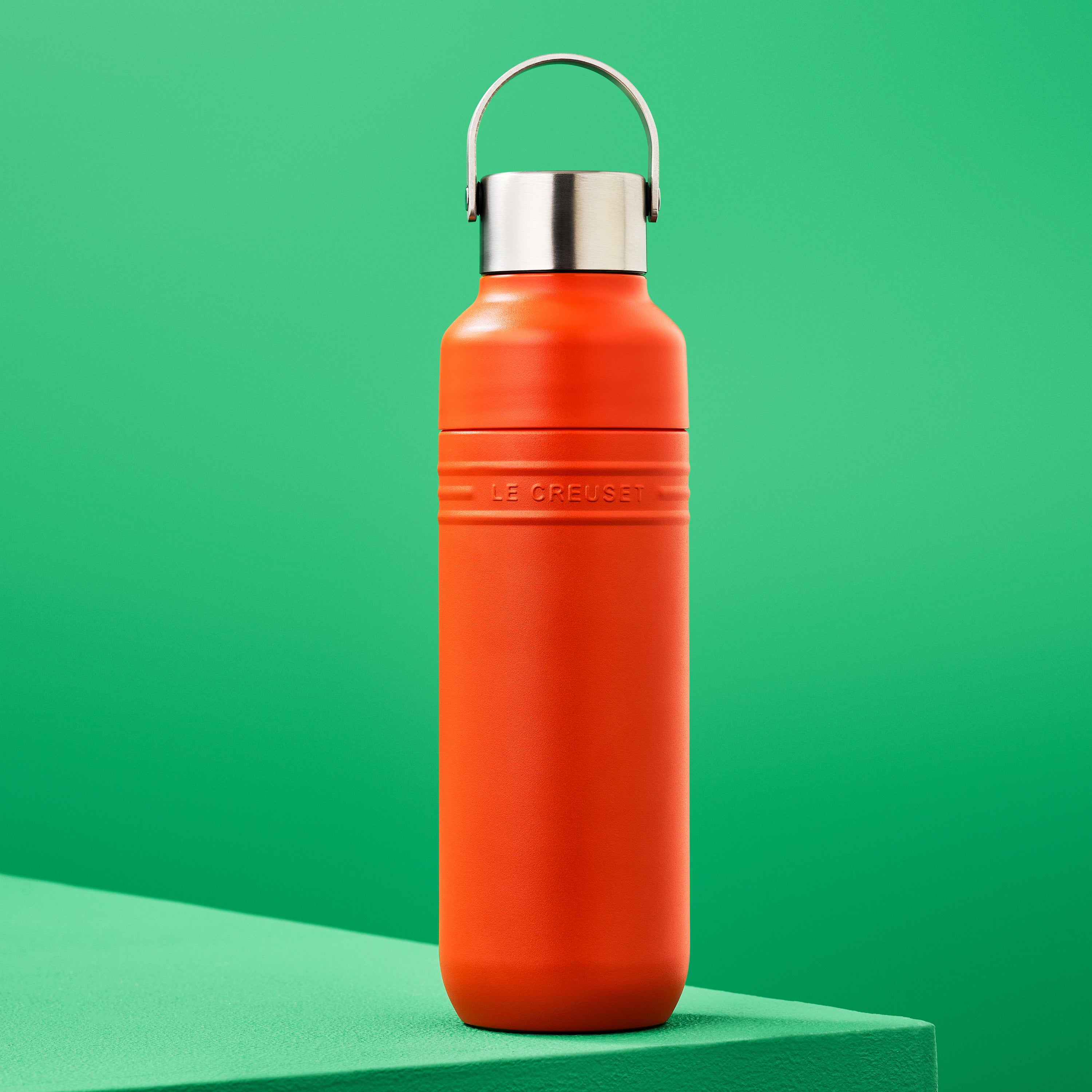Le Creuset On The Go Drinkfles 1 L - Oranjerood