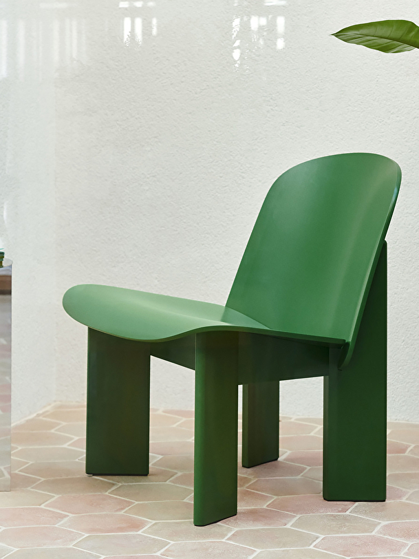 Fauteuil chisel andreas bergsaker bois vert - hay vert